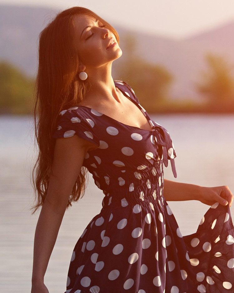 Polka Dot Summer Dress